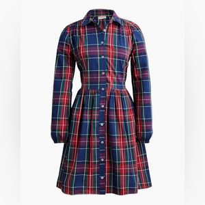 J. CREW FACTORY Cotton mini shirtdress NWT